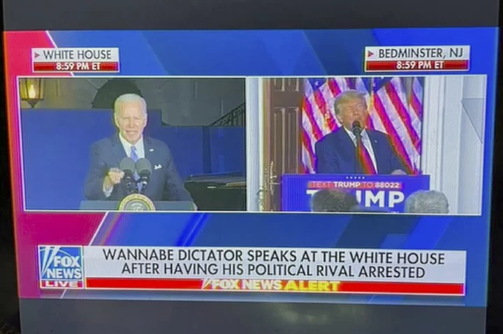 Fox News producer out after onscreen message calling President Biden a 'wannabe dictator'