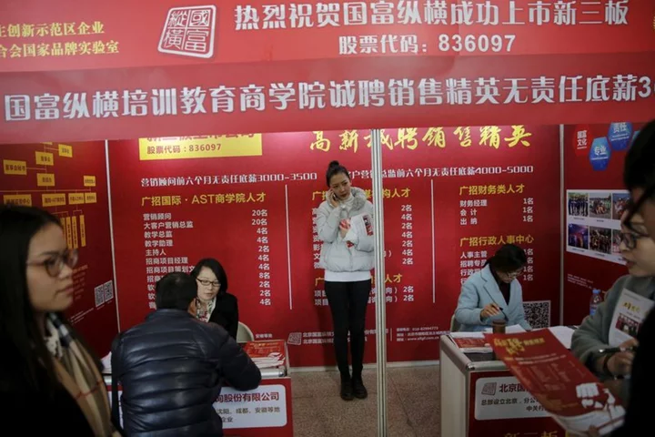 China's lottery ticket sales soar amid weak economy, job prospects