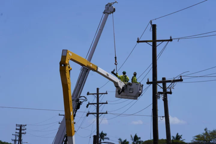 Videos put scrutiny on downed power lines as possible cause of deadly Maui wildfires