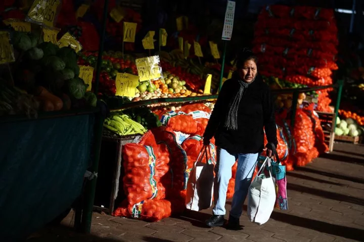 Argentina retail prices seen slipping under double digits in October