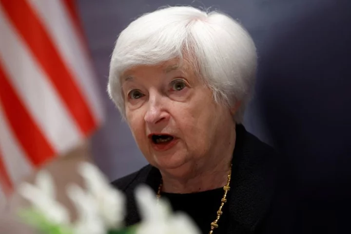 Yellen swaps stories of being 'the only woman in the room' with Chinese economists