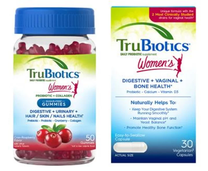 True Health Solutions for Women’s Evolving Microbiomes: TruBiotics® Launches Women’s Probiotics