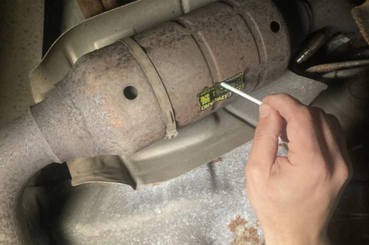 Catalytic converter theft claims fell in first half of year, first time in 3 years, State Farm says