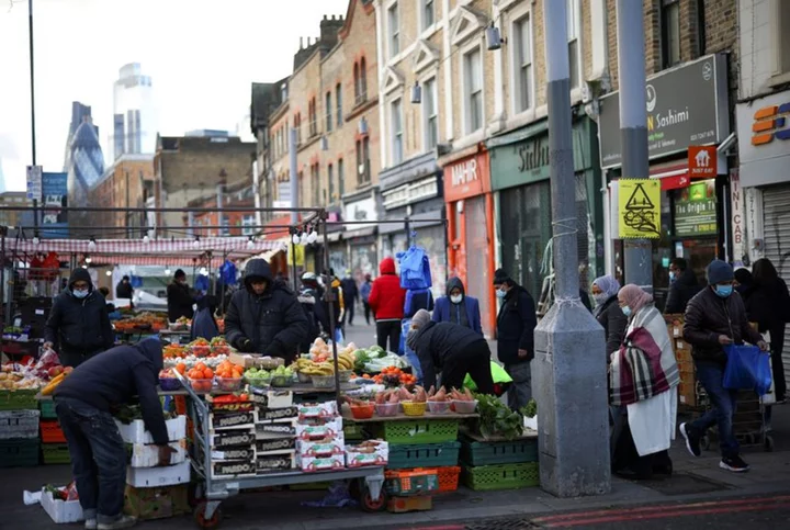 UK's surging shop price inflation slows in June - BRC