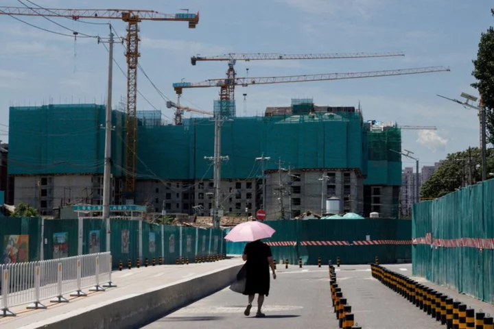 China's property shares surge as investors bet on stimulus hopes