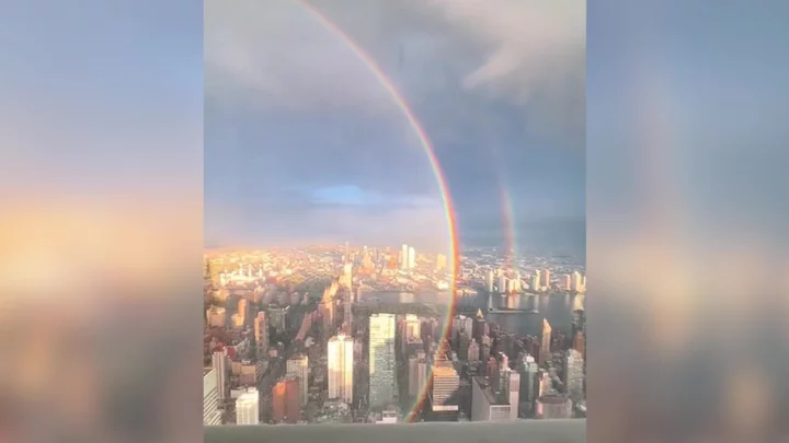 YouTuber discovers massive hole in New York sidewalk