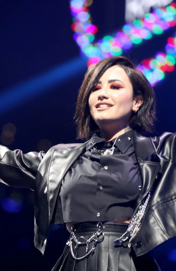 Demi Lovato collaborates with LE SSERAFIM