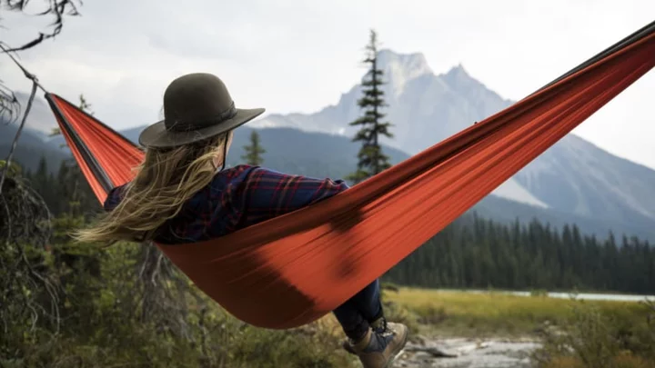 Create Your Own Backyard Oasis With This $35 Hammock