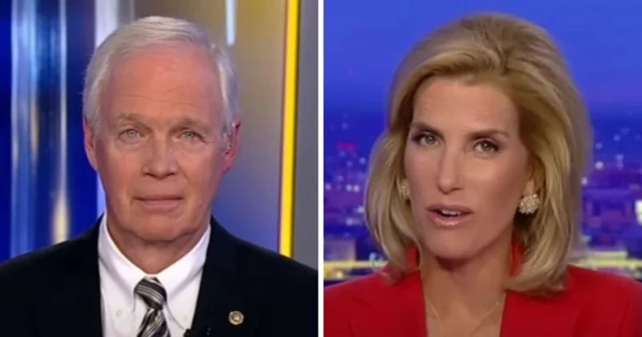 'So out of character': Internet stunned as Ron Johnson 'trolls' Joe Biden on ‘The Ingraham Angle’