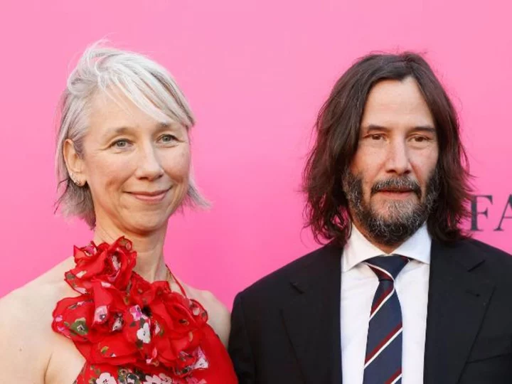 Keanu Reeves' girlfriend Alexandra Grant calls him an 'inspiration'