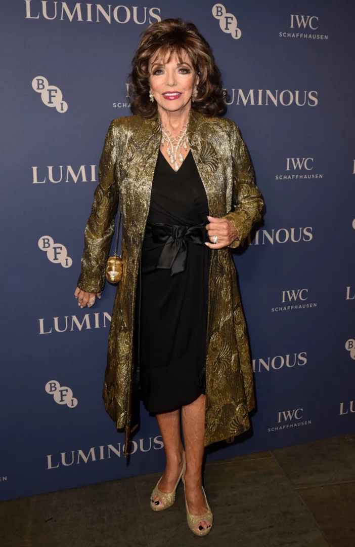 Dame Joan Collins will play Wallis Simpson in biopic