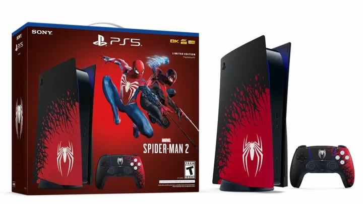 Sony Reveals Limited Edition Spider-Man 2 PS5 Console