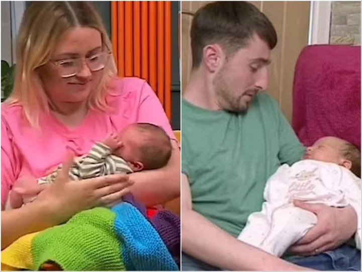 Gogglebox’s Ellie Warner announces newborn son while co-star Pete Sandiford welcomes baby girl