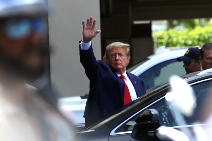 Trump indictment - live: Trump pleads not guilty and turns arraignment into 2024 rally in Miami and Bedminster