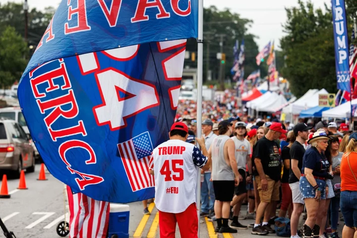 Trump news - live: Former president heads to South Carolina rally as DeSantis finances revealed