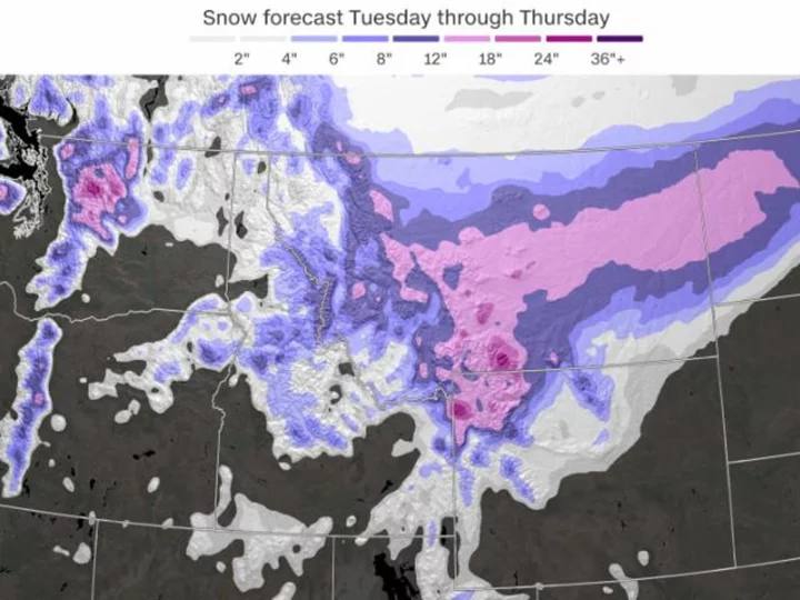 First significant snowstorm of the season targets northwestern US, Northern Plains in an early sign of winter