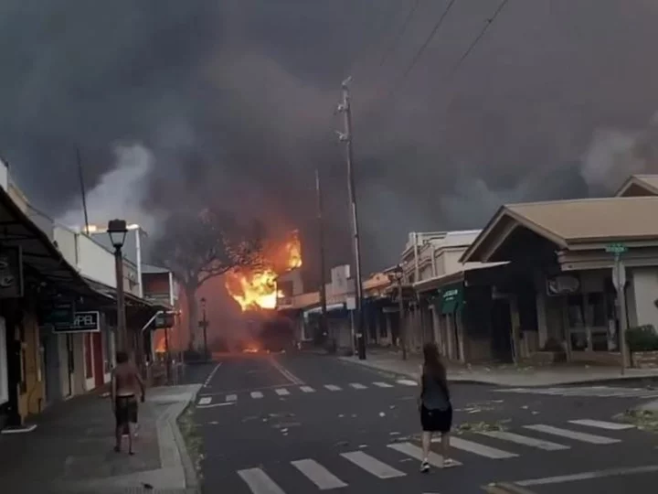 Deadly wildfires devastating Maui force harrowing escapes as homes and landmarks burn