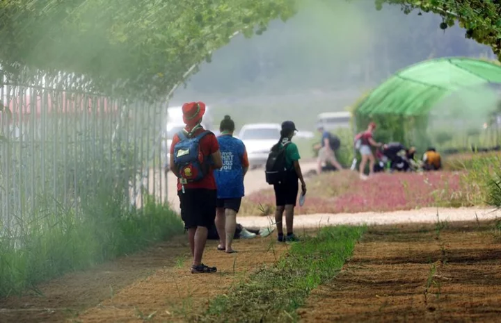 Safety concerns mount for scout gathering amid South Korea heatwave