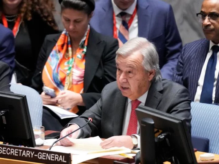 Israel-UN spat intensifies after Secretary General says Hamas attacks 'did not happen in a vacuum'