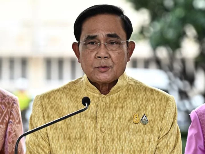 Thailand's Prime Minister Prayut Chan-o-cha announces retirement from politics