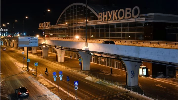 Ukraine war: Major Moscow airport temporarily closed in drone attack