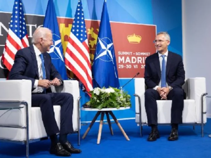 Question of who will take over NATO looms as Biden meets alliance's chief