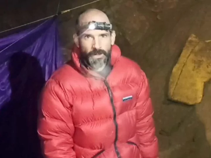 American man rescued from cave in Turkey after being trapped for two days