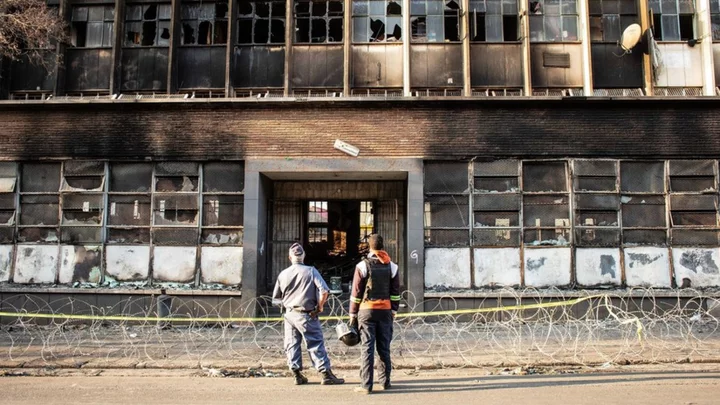 Johannesburg fire: Hijacks and death traps in a crumbling South African city centre