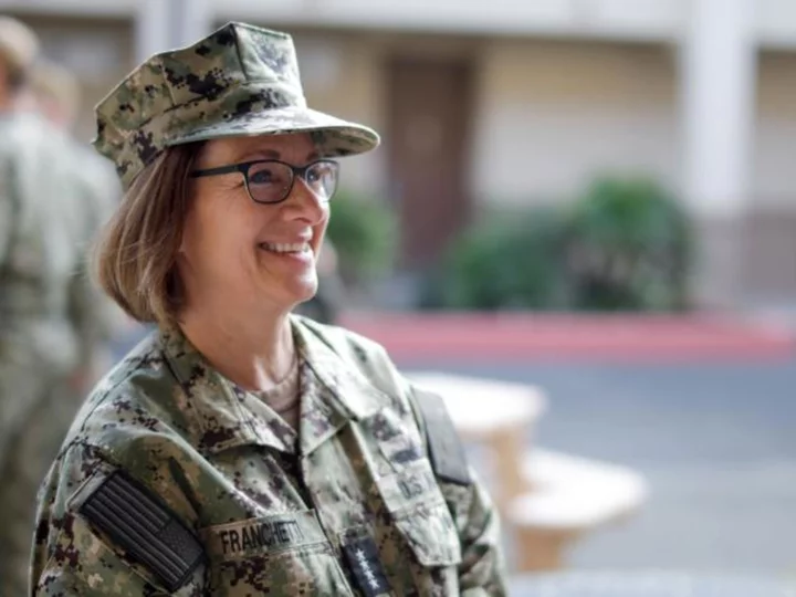 Biden chooses Admiral Lisa Franchetti to become the first woman in US history to be top officer in the Navy