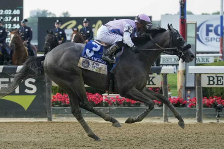 Arcangelo wins Belmont Stakes to make Jena Antonucci 1st female trainer to win the race