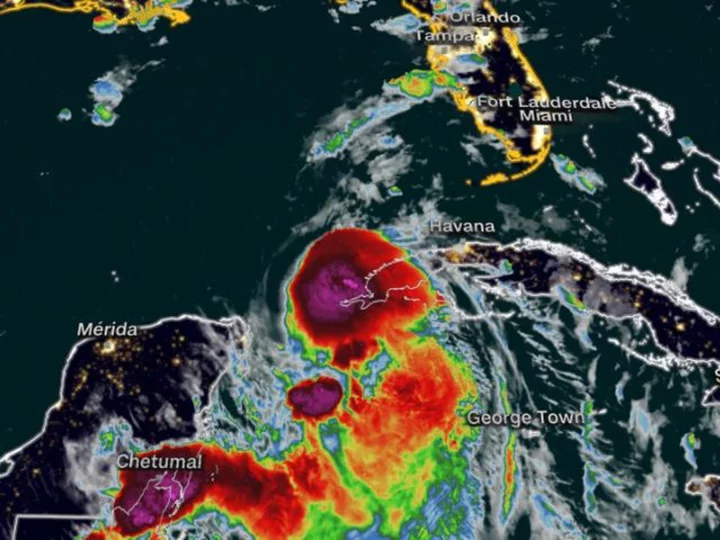 Tropical Storm Idalia is expected to rapidly intensify as it aims for Florida's Gulf Coast, threatening to hit as a Category 3 hurricane