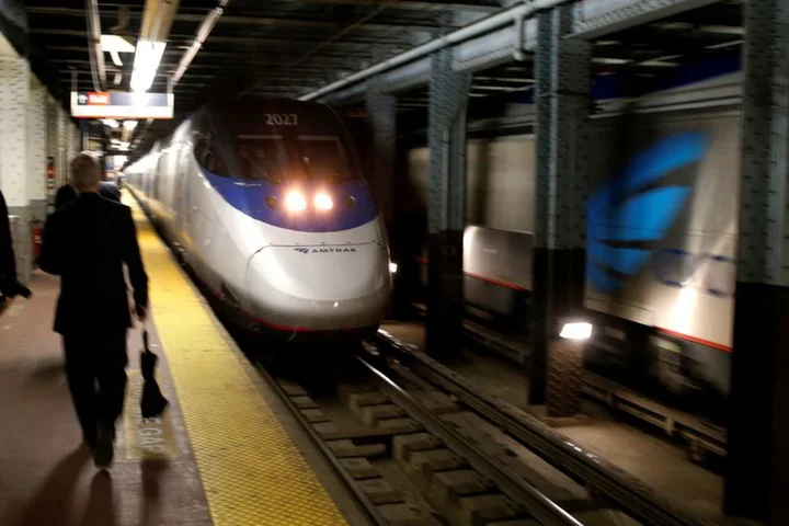 US passenger railroad Amtrak high-speed Acela program facing new delays