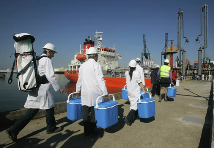 Barcelona may need water shipped in during a record drought in northeast Spain, authorities say