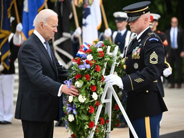 Biden recognizes nation's 'sacred obligation' to military families in Memorial Day speech