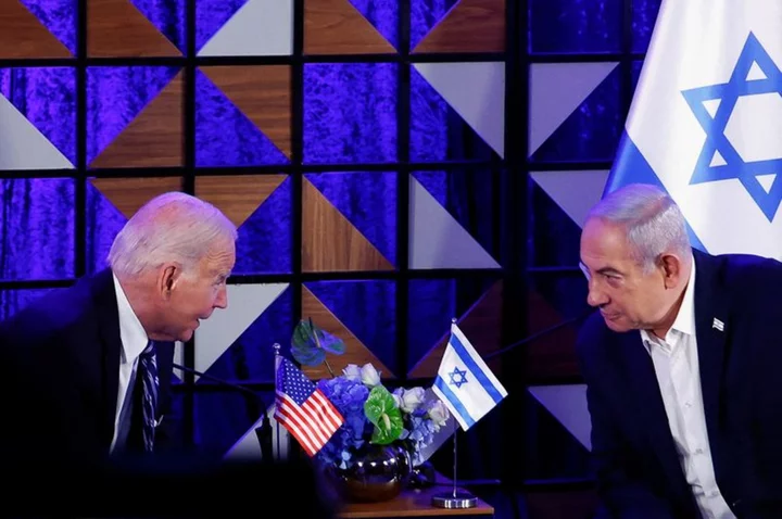 Trip to Israel ties Biden and US to any Gaza offensive