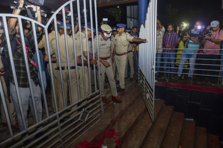 A stampede during a music festival in southern India university has killed at least 4 students