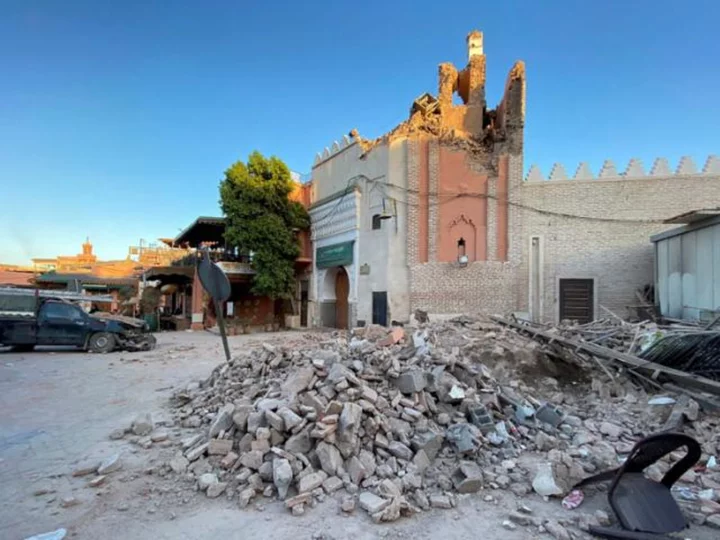 Earthquake damages centuries-old sites in Marrakech but spares modern city