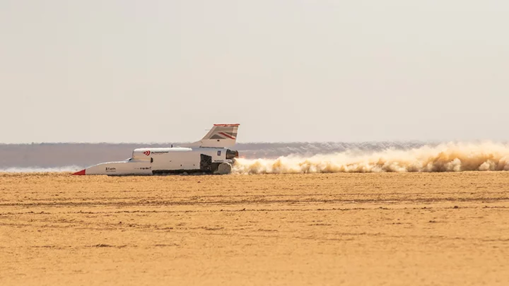 Plan to revive Bloodhound UK land speed race car