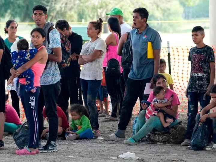 Latest wave of migrants at US-Mexico border puts Biden under renewed pressure