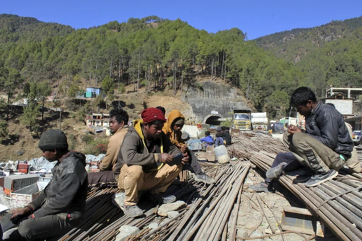 Rescue of 41 workers trapped in collapsed tunnel in India reaches final stretch of digging