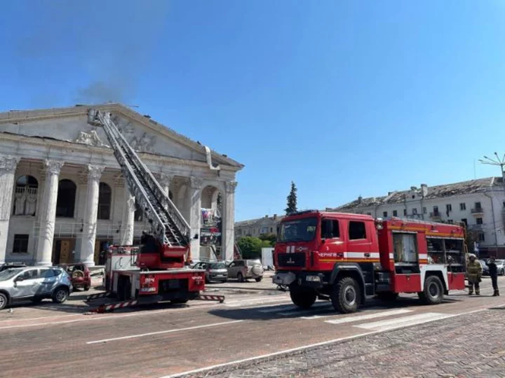 Seven dead including six-year-old girl as Russian missile hits center of Ukraine's Chernihiv city