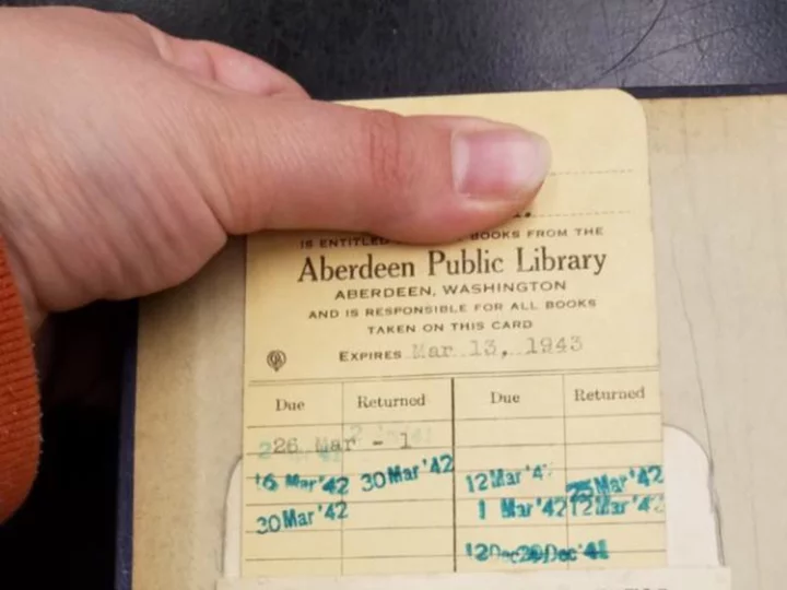 Long overdue: A book was returned to a Washington library 81 years after it was checked out