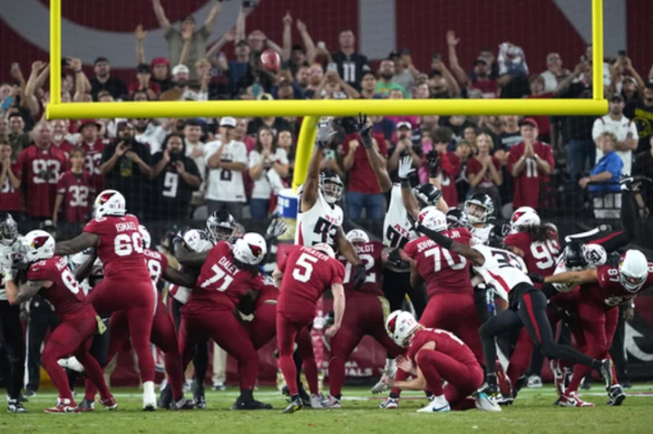 5 NFL games end on game-winning field goals, most ever in one day