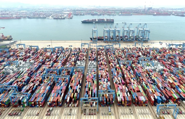 China's exports tumble in May as global demand falters