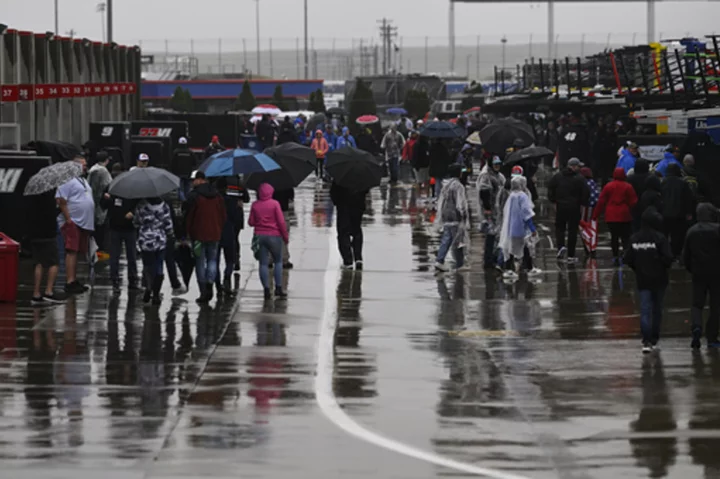 Coca-Cola 600 postponed until Monday due to wet weather