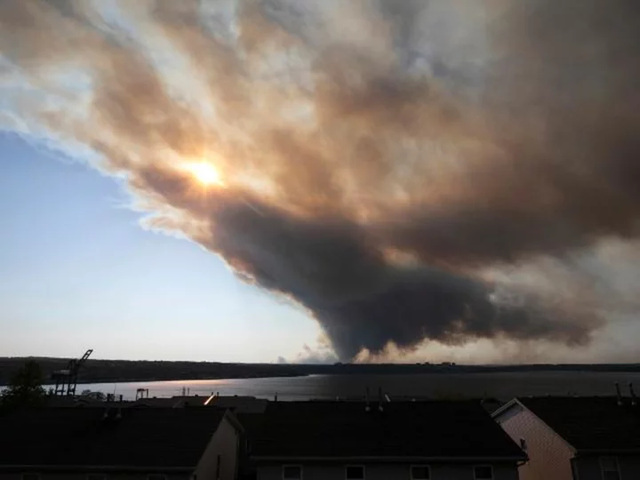 Wildfires in Nova Scotia are 'out of control' and forcing 16,000 people from their homes