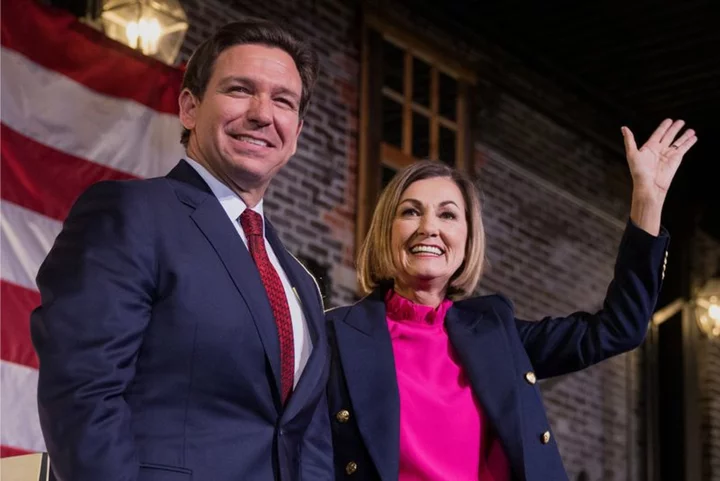 Ron DeSantis scores Iowa governor's endorsement in Republican primary race