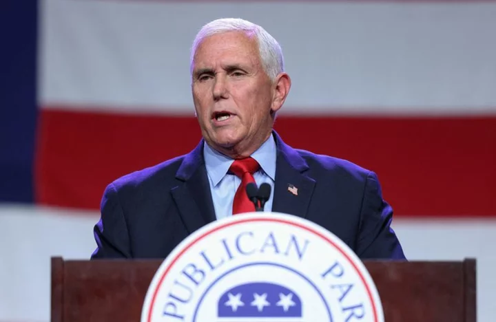 Pence and a Christmas call star in Trump indictment