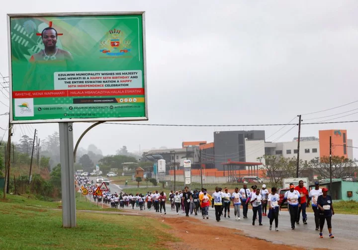 Eswatini announces parliamentary election results under monarch's rule