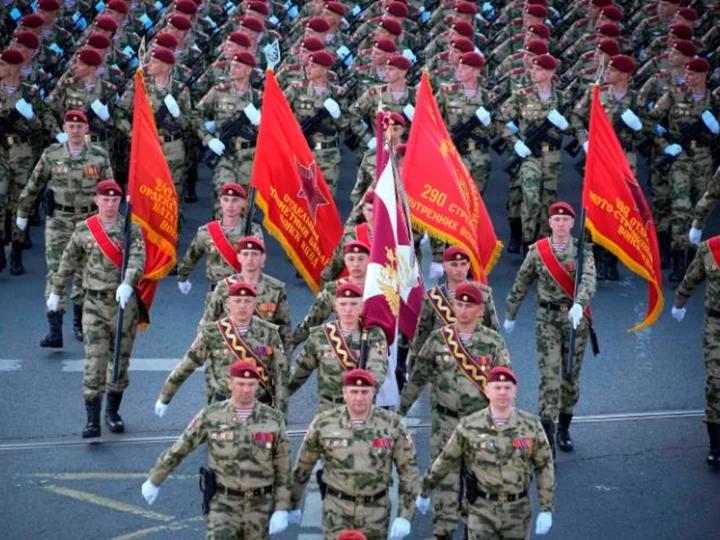 Russia scales back annual Victory Day parade as Putin's war in Ukraine comes under mounting pressure